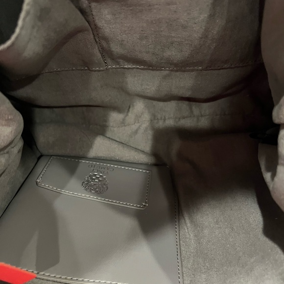 Vince Camuto Davia Red Leather Satchel Rare! - Picture 13 of 13